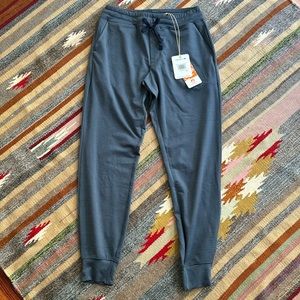 Toad and Co Timehop Jogger-True Navy Strip xs